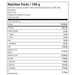 Quamtrax Whey Isolate 700g
